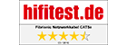 Hifitest.de: Netzwerk-Kabel Cat5e flach, weiß, 10m