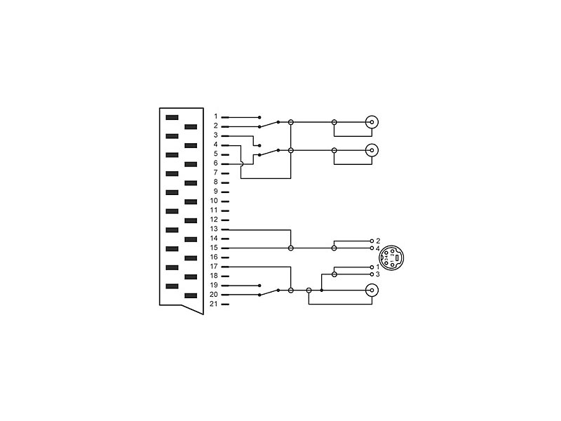 ; Video-SCART-Adapter auf Cinch, Cinch-SCART-SteckerCinchstecker auf SCART-SteckerSCART-KonverterScartsteckerUmschaltbare SCART-KonverterKabel Chinch Adapterkabel Anschlusskabel Skart anschließen 