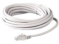 Fibrionic Network Solutions Netzwerk-Anschlusskabel Cat 6, SSTP Twisted Pair, 2x RJ45-Stecker, 5 m; Netzwerk Flachkabel, Cat5-Netzwerk-Kabel Netzwerk Flachkabel, Cat5-Netzwerk-Kabel Netzwerk Flachkabel, Cat5-Netzwerk-Kabel 