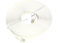 Fibrionic Network Solutions LAN Kabel, Netzwerkkabel flach
