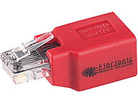 Fibrionic Network Solutions Netzwerkkabel-Crossover-Adapter CAT5; Cat5-Netzwerk-Kabel Cat5-Netzwerk-Kabel 