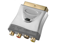 ; SCART-Konverter, Video-SCART-Adapter auf CinchUmschaltbare SCART-KonverterSCART-KupplungenCinch-SCART-SteckerCinchstecker auf SCART-SteckerScartsteckerKabel Chinch Adapterkabel Anschlusskabel Skart anschließen 