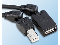 Fibrionic Network Solutions USB 3D Kabel 2m  Typ B Stecker auf Typ A Buchse