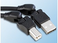 Fibrionic Network Solutions USB 3D Kabel 2m  Typ A Stecker auf Typ B Stecker